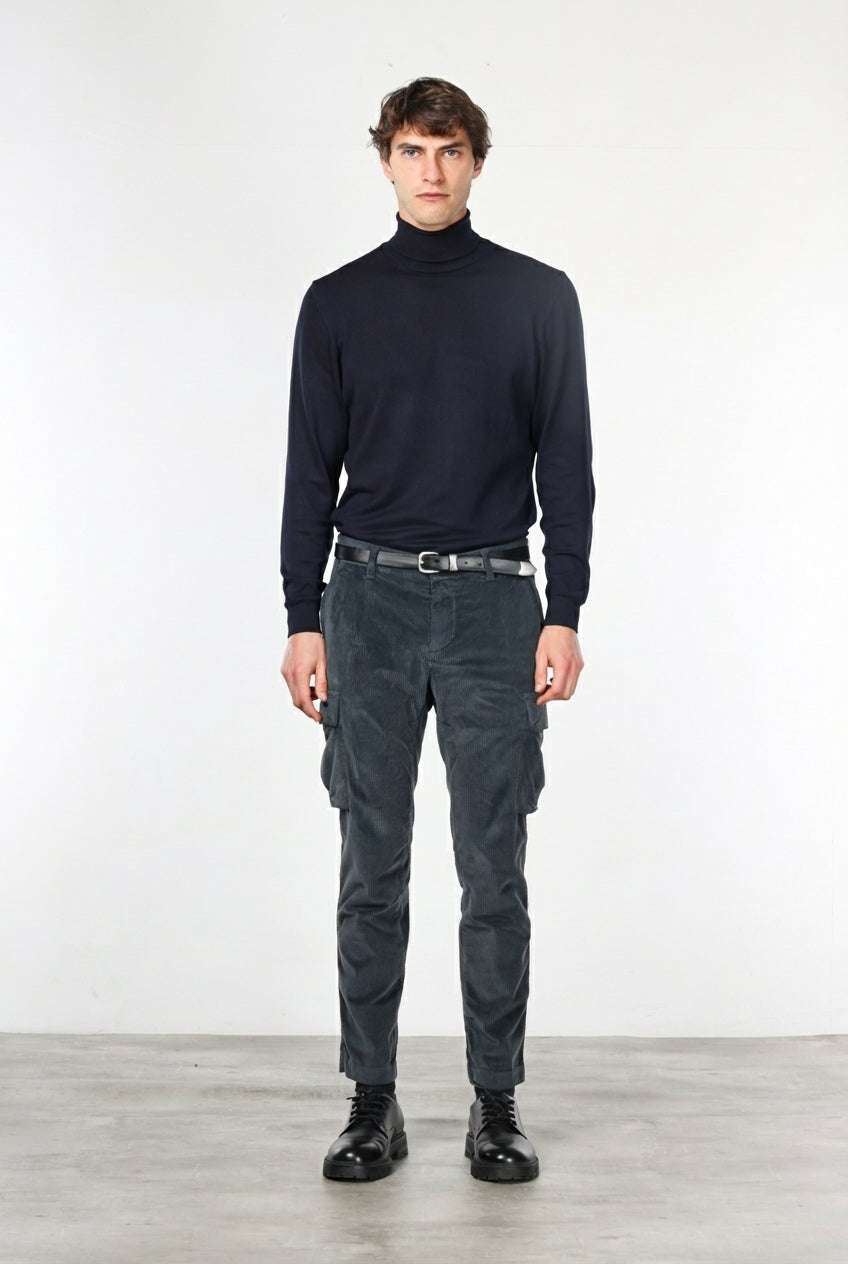 Chile cargo hombre de pana 500 rayas extra slim fit ①