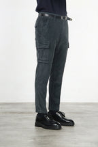 Chile cargo hombre de pana 500 rayas extra slim fit ①