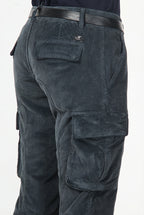 Chile cargo hombre de pana 500 rayas extra slim fit ①