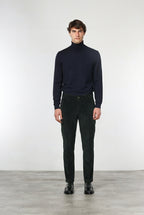 Chile pantalón cargo de hombre en terciopelo 500 líneas extra slim fit ①