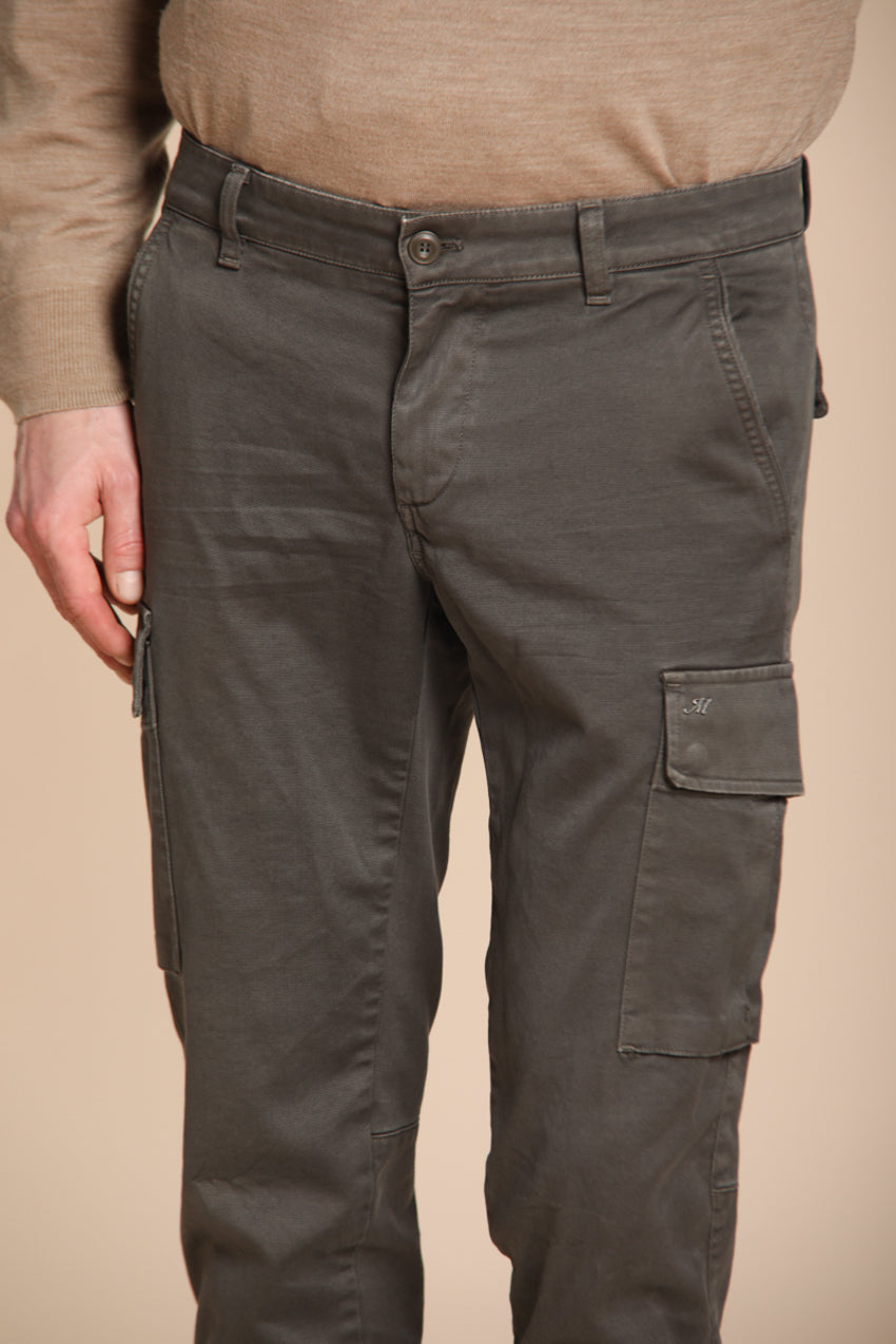 Chile Herren-Cargohose aus Gabardine extra slim fit ①