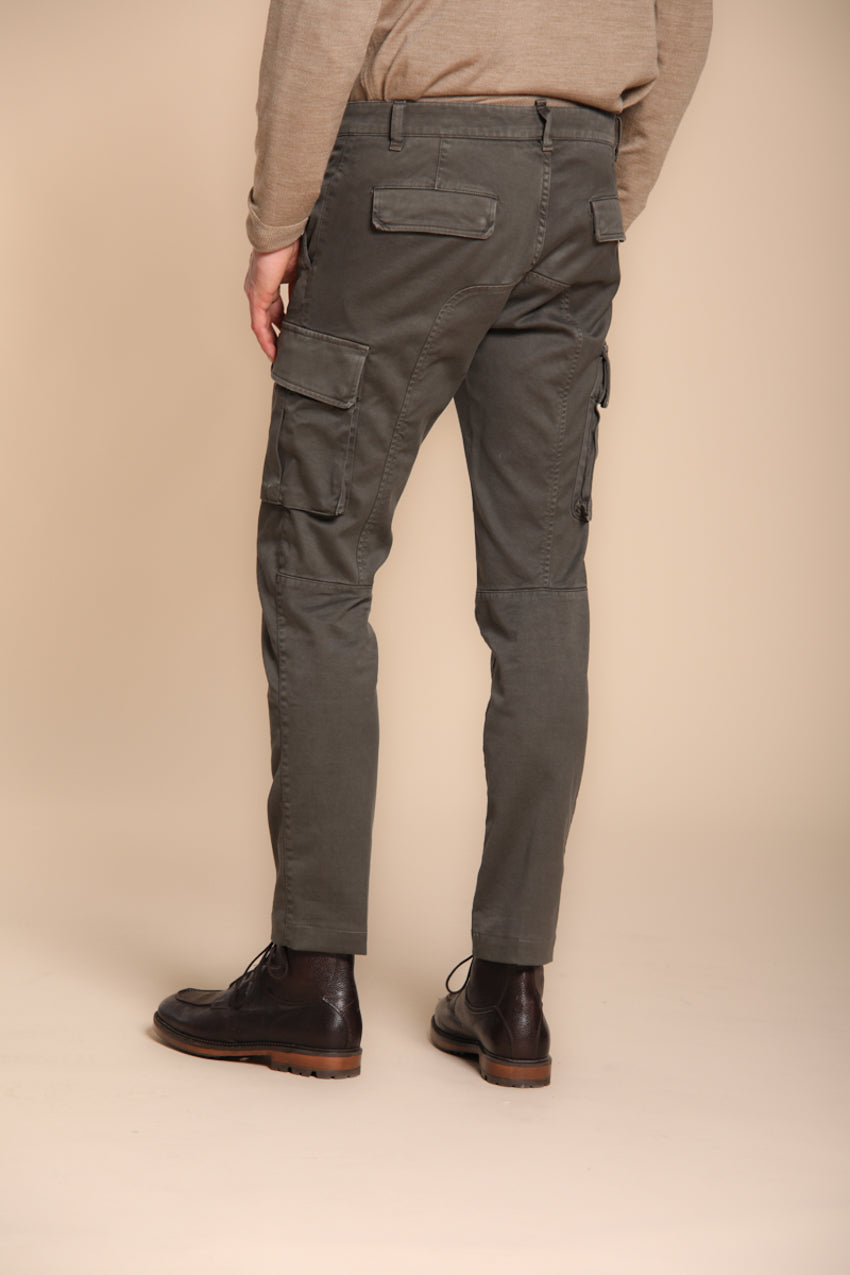 Chile Herren-Cargohose aus Gabardine extra slim fit ①