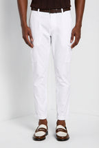 Chile pantalón cargo hombre en satén stretch extra slim fit ①