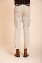 Chile Herren Cargo Hose aus Stretch-Satin extra slim fit ①