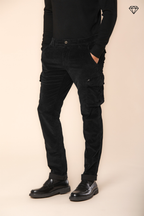 Chile pantalón cargo hombre de pana 500 líneas extra slim fit ①