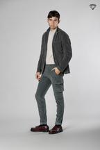 Chile pantalón cargo hombre de pana 500 líneas extra slim fit ①