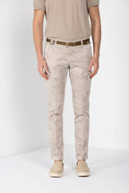 Chile pantalón cargo hombre en sarga estampado camuflaje extra slim fit ①