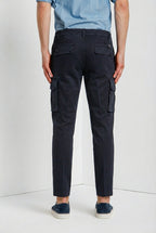 Chile pantalone cargo uomo in raso stretch extra slim fit ①
