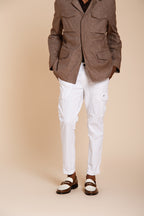 Chile Herren Cargo Hose aus Stretch-Satin extra slim fit ①