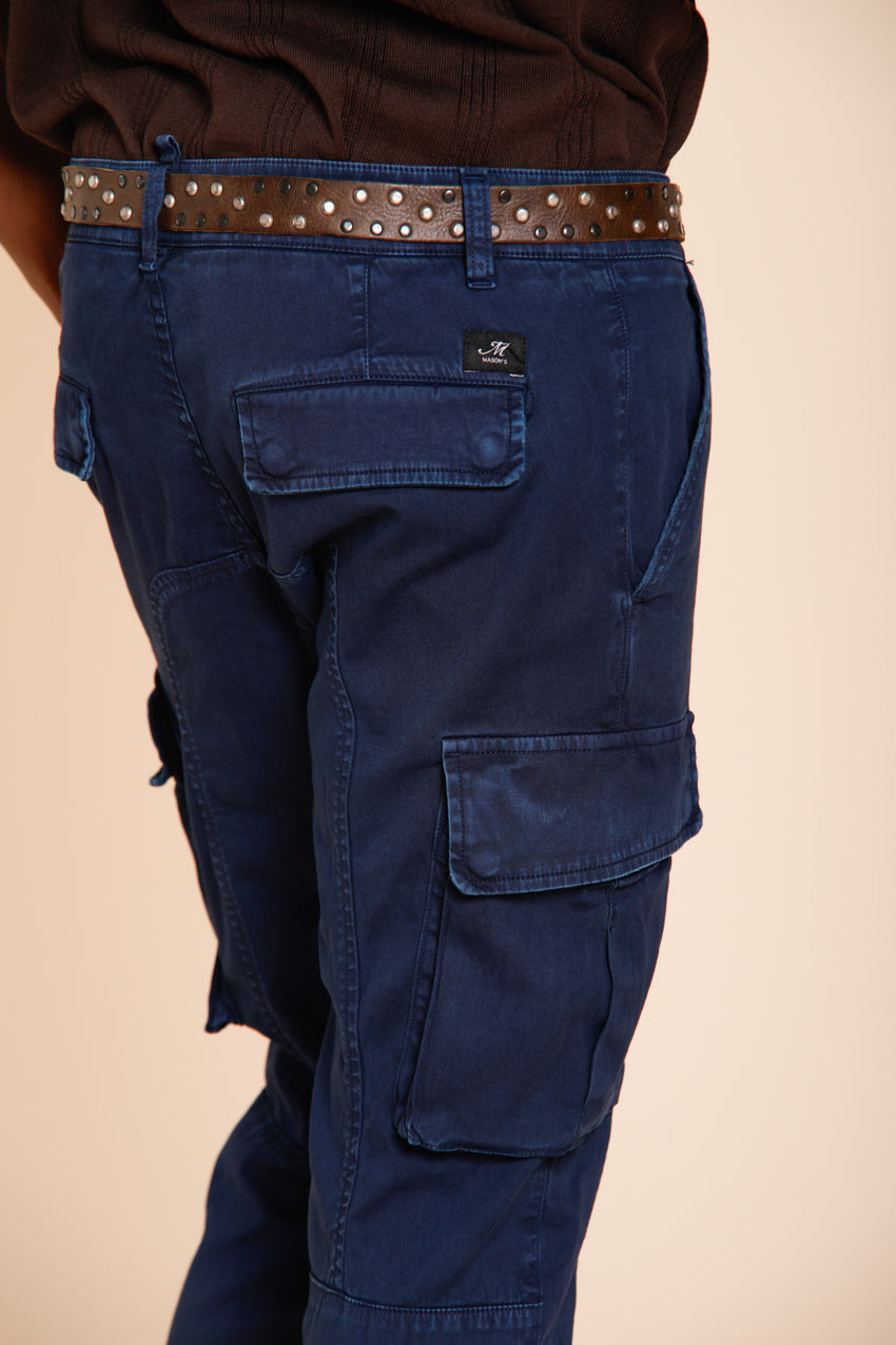 Chile Hose Cargo Herren aus Stretch-Satin extra slim fit ①