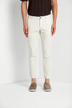 Chile men's cargo pants in stretch satin extra slim fit ①