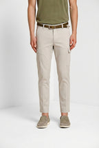 Chile pantalón cargo hombre en satén stretch extra slim fit ①