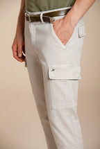 Chile pantalón cargo hombre en satén stretch extra slim fit ①