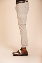 Chile Herren Cargo Hose aus Stretch-Satin extra slim fit ①