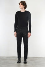 George Coolpocket pantalón cargo hombre de gabardina, corte carrot ①