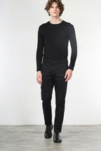 George Coolpocket pantalón cargo hombre de gabardina, corte carrot ①