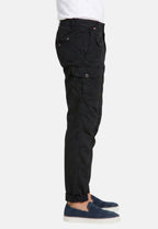 George Coolpocket pantalone cargo uomo in twill leggero stretch Logo Edition carrot fit ①