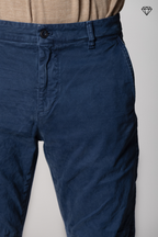 John Coolkhinos men’s chino pants in gabardine logo edition carrot fit ①