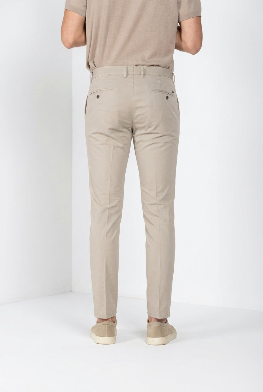 Torino delamere men's chino pants in stretch gabardine slim fit