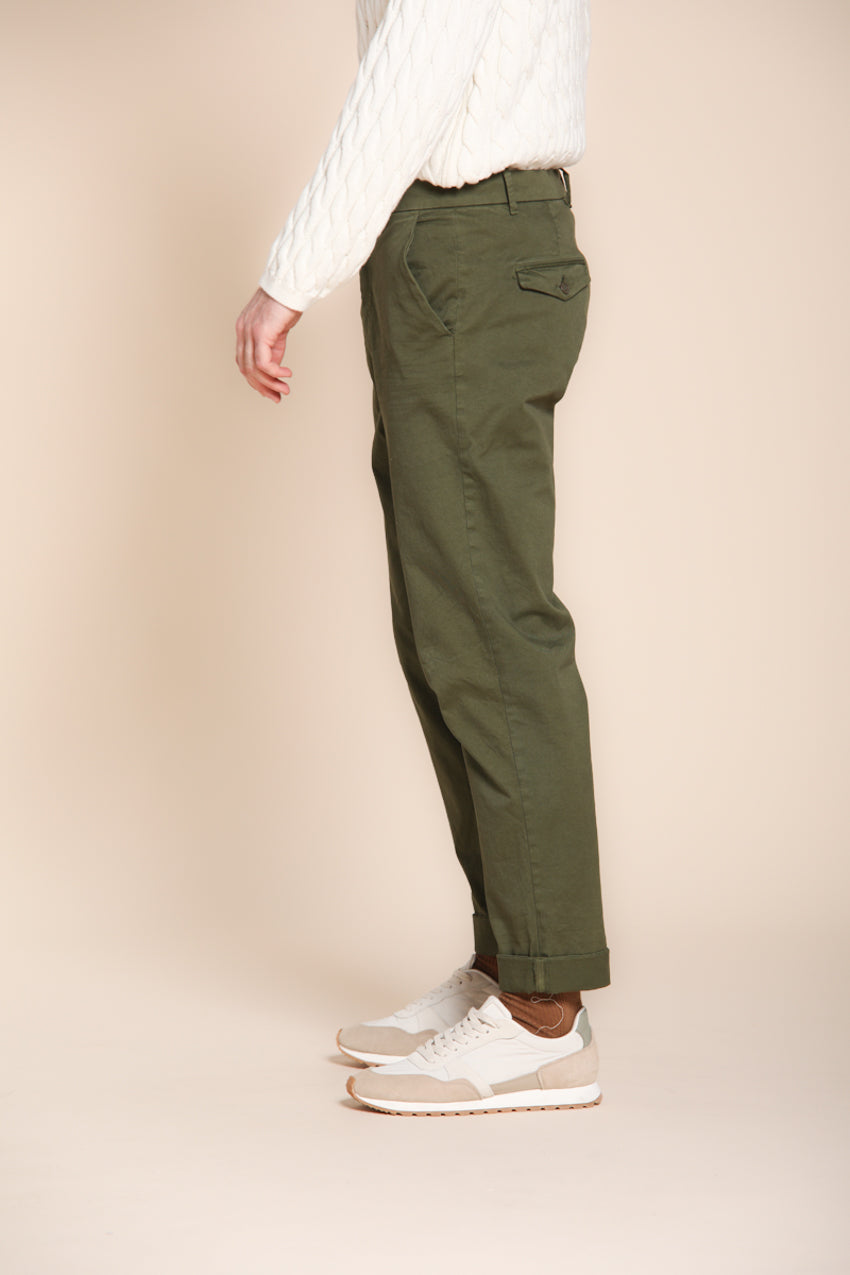 Chinos Herren-Chinohose aus Gabardine relaxed fit