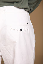 Pinces 22 pantalone chino uomo in canvas oxford relaxed fit