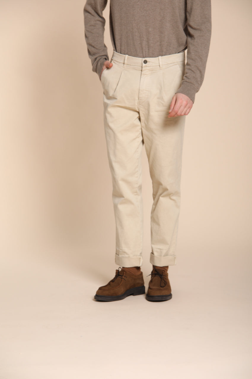 Pinces men’s chino pants in gabardine relaxed fit