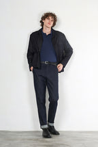Chinos men’s chino pants in technical stretch denim with relaxed fit