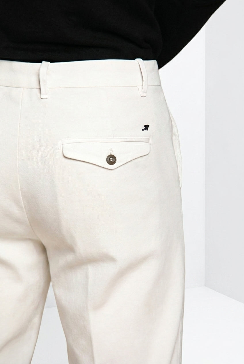 Chinos pantalón chino de hombre en gabardina relaxed fit