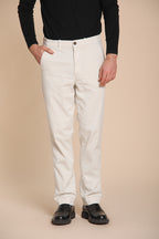 Chinos Herren-Chinohose aus Gabardine relaxed fit