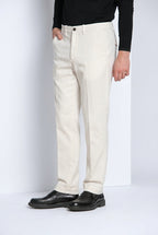 Chinos Herren-Chinohose aus Gabardine relaxed fit