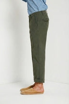 Chinos Herren Chinohose aus Oxford-Canvas relaxed fit