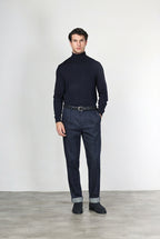 Pinces Chinohose für Herren aus Techno-Stretch-Denim mit relaxed fit