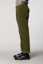 Pinces pantalon chino homme en velours côtelé France relaxed fit