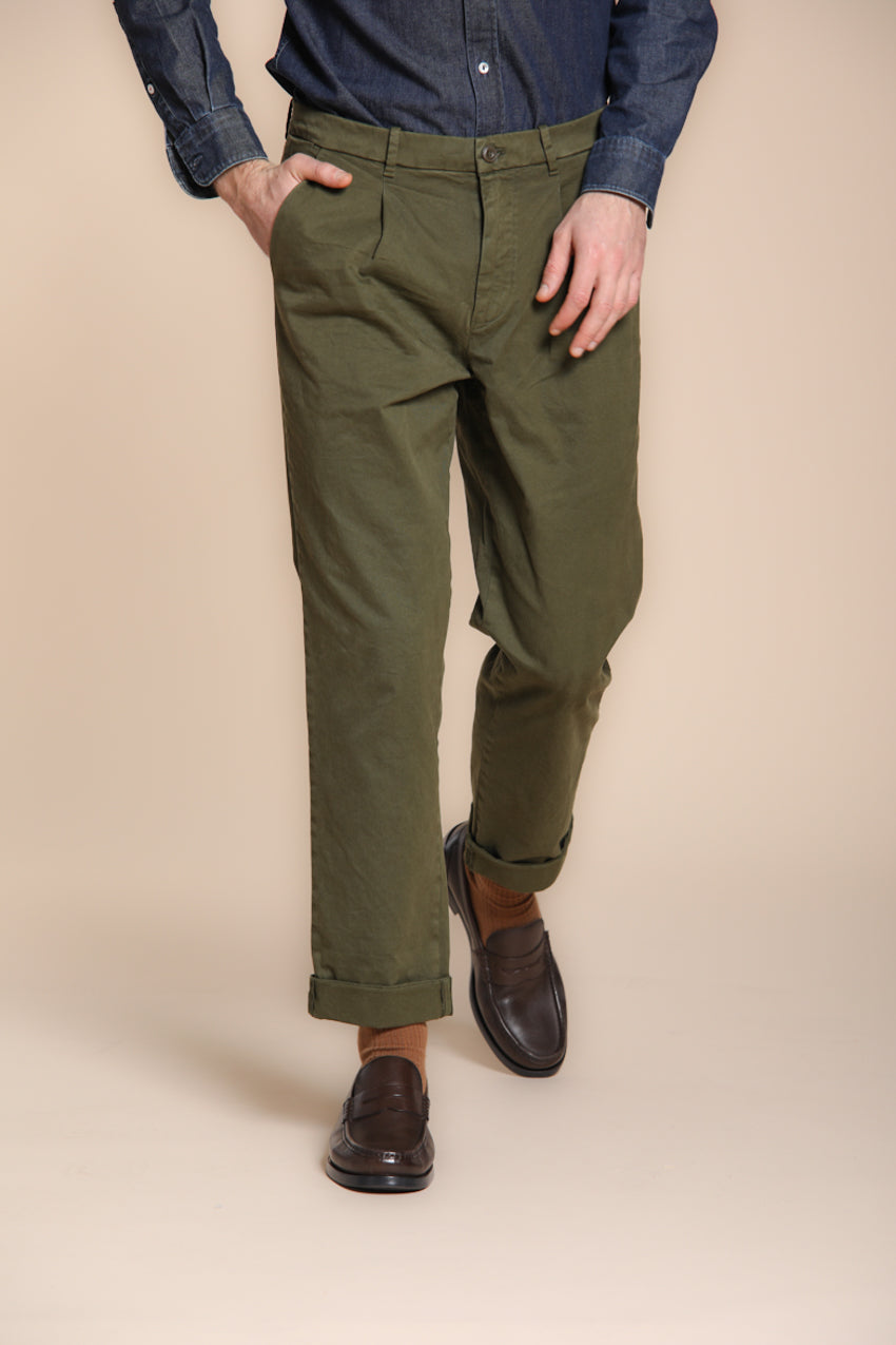 Pinces men’s chino pants in gabardine relaxed fit