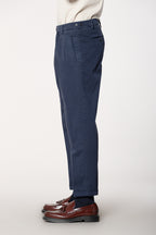 Don Johnson 2 Pinces pantalón chino de hombre en bull carrot fit