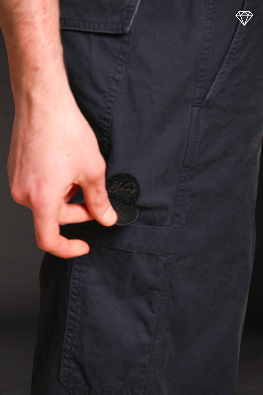 San Andreas M74 men's cargo pants in Oxford canvas  logo edition relaxed fit ①