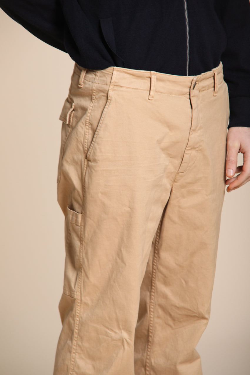 Foto 2 San Andreas M74 pantalone cargo uomo in gabardina relaxed fit