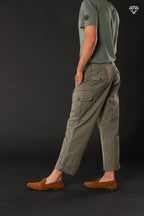 San Juan M74 men's cargo pants in Oxford canvas logo edition relaxed fit ① 