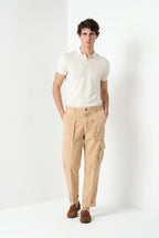 Cuba Work M74 Herren Cargo Hose aus Flammgarn-Baumwolle relaxed fit ①