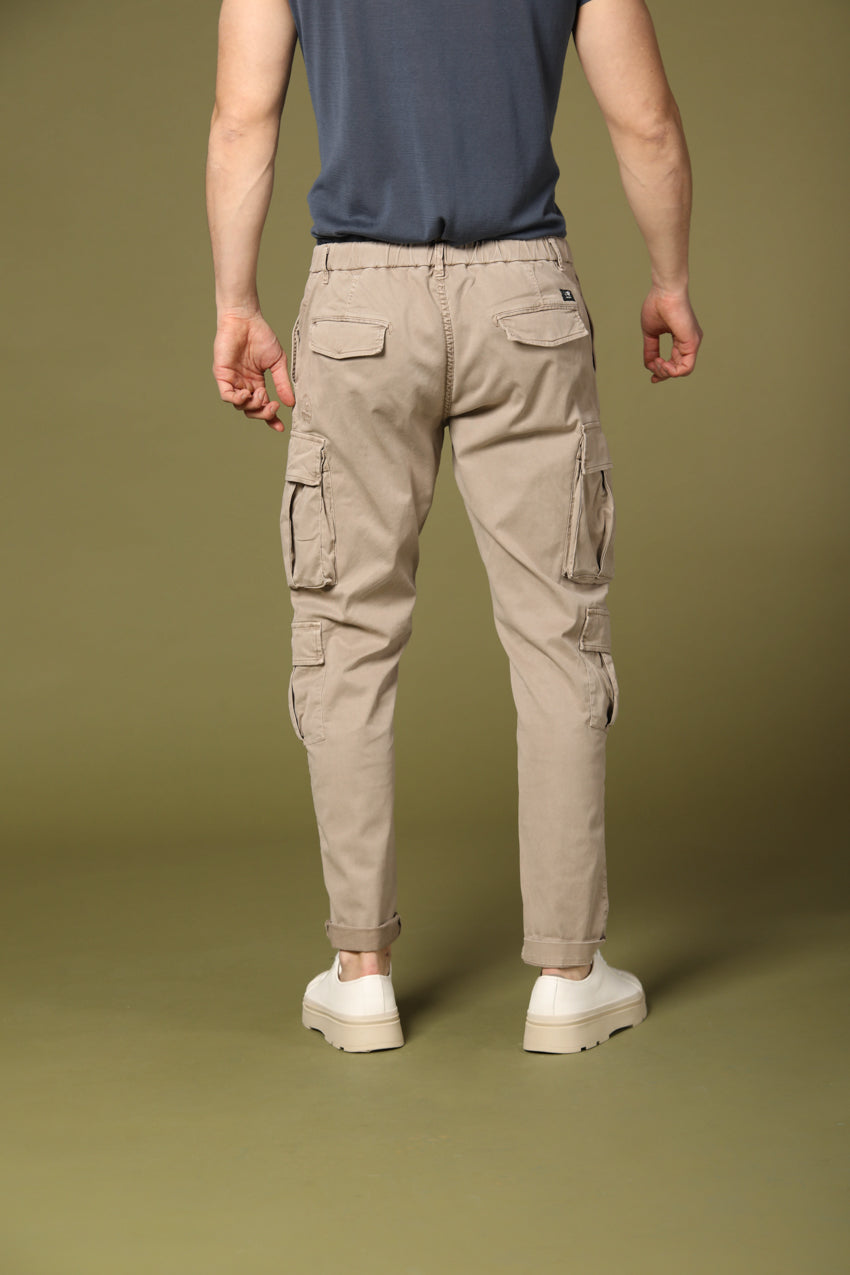 Image 7 of men's Bahamas Bunckle model cargo pants in stucco, regular fit by Mason's