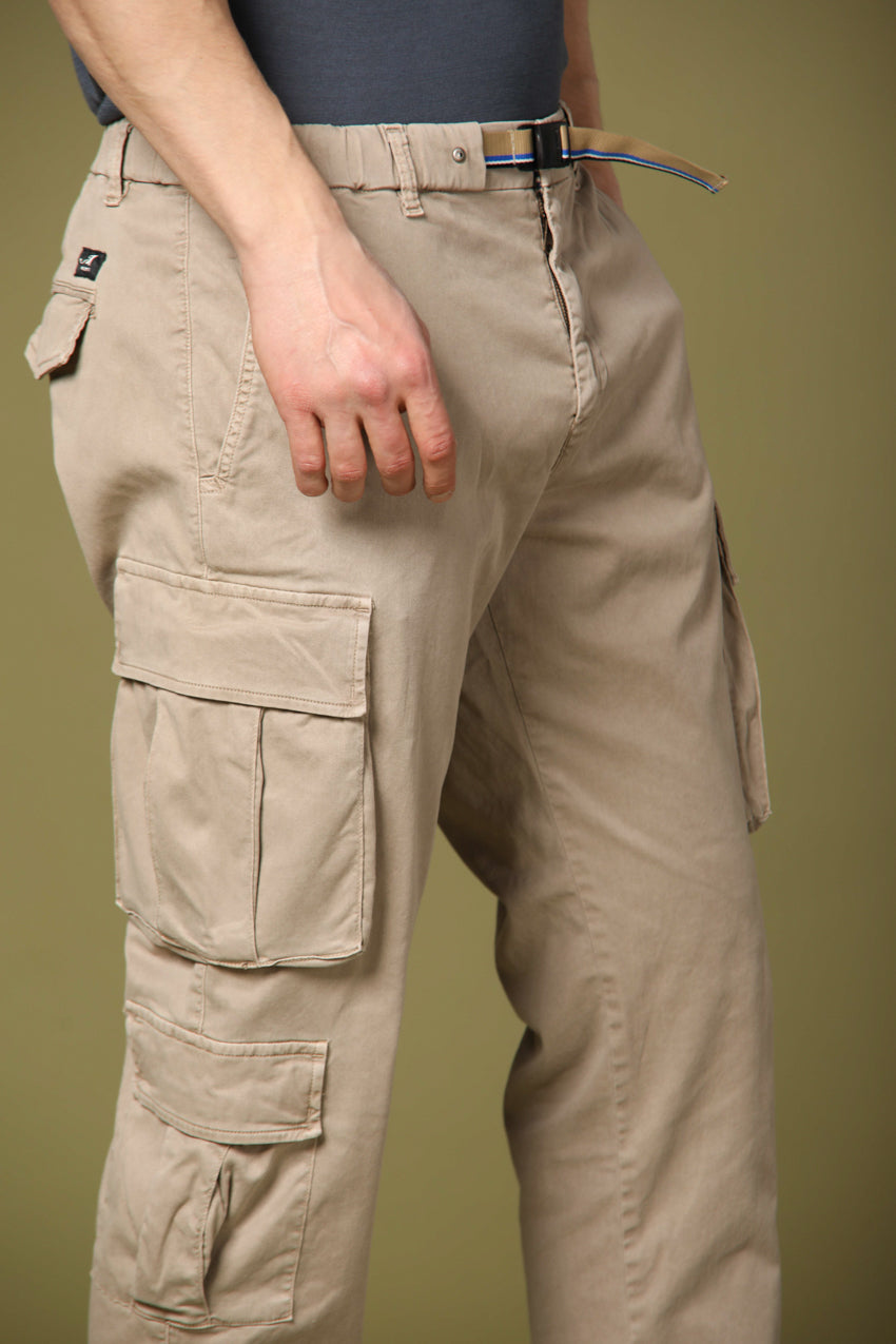 Bild 4 von Herren-Cargohose, Modell Bahamas Bunckle in Stuck, regular Passform von Mason's