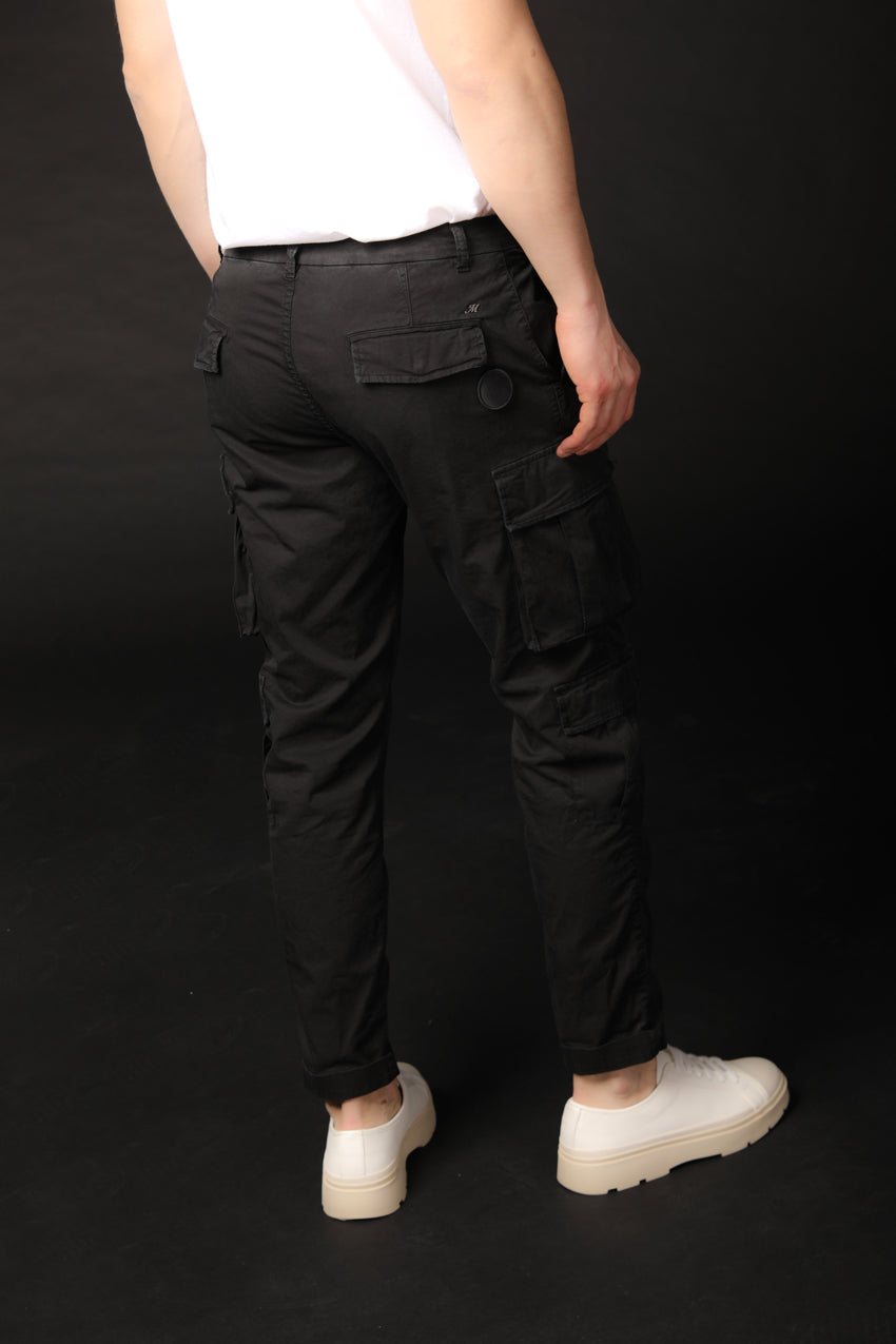 Bild 5 von Mason's Herren-Cargohose im Modell Bahamas, in Schwarz, Regular Fit