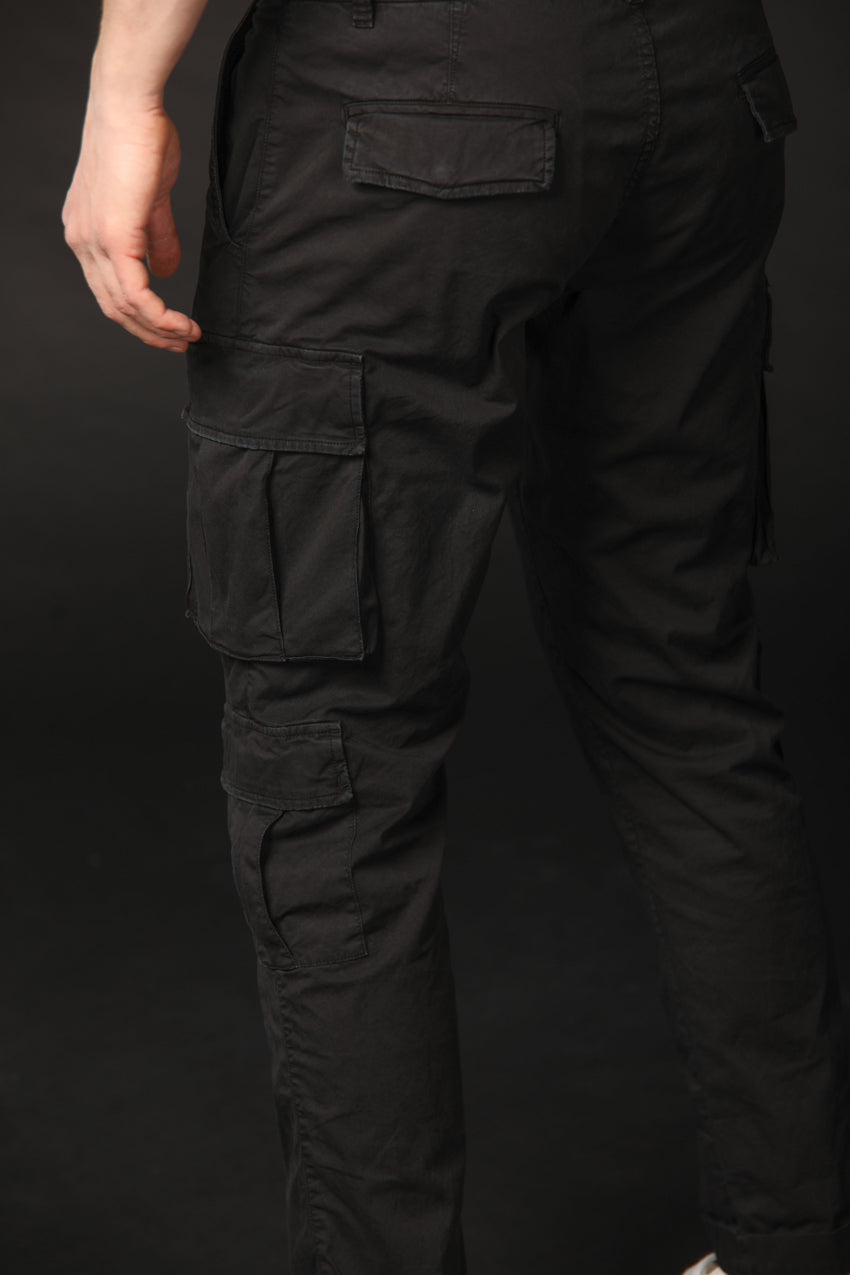 Bild 4 von Mason's Herren-Cargohose im Modell Bahamas, in Schwarz, Regular Fit