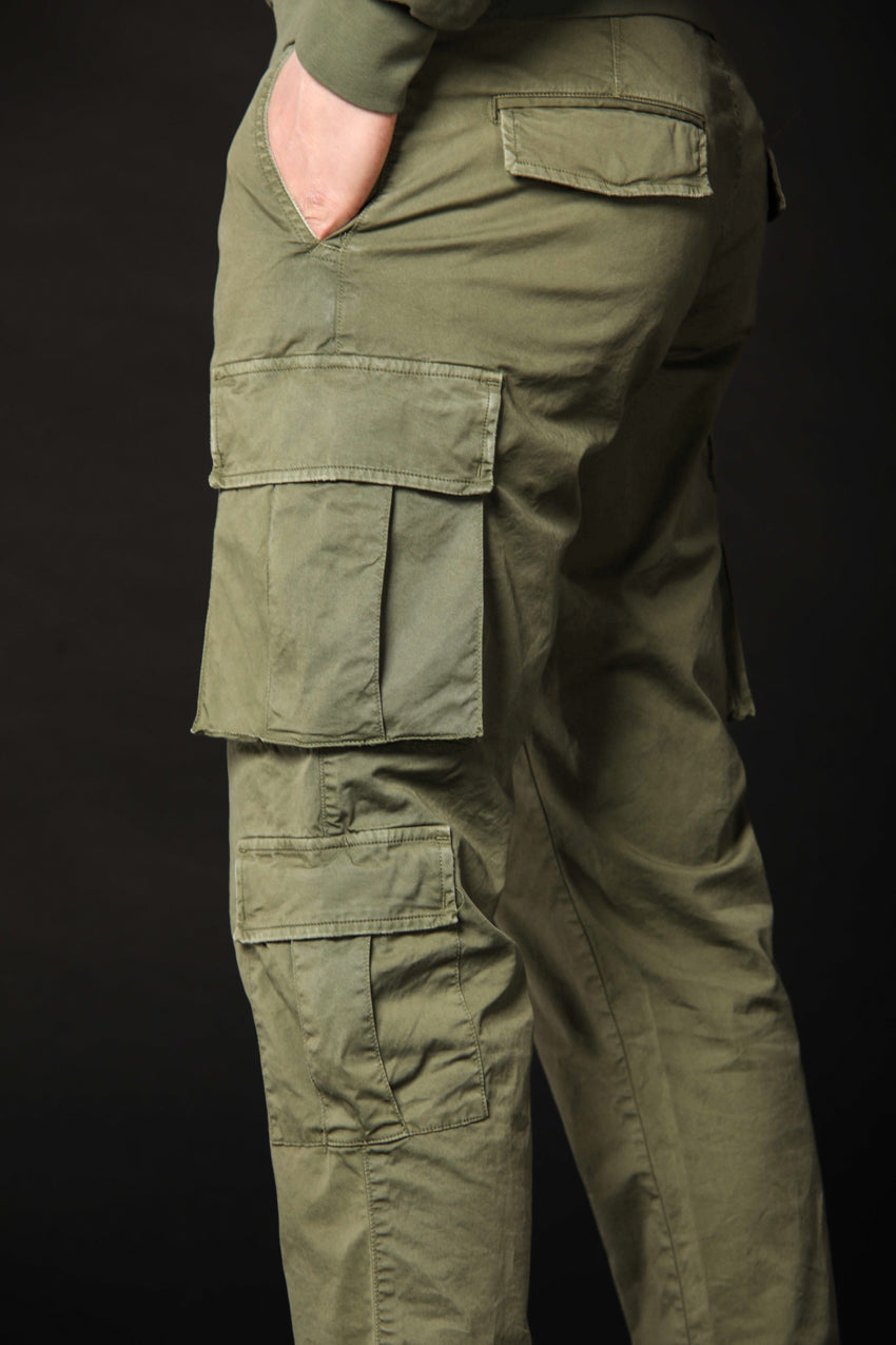 Bild 3 von Mason's Herren-Cargohose im Modell Bahamas, in Grün, Regular Fit