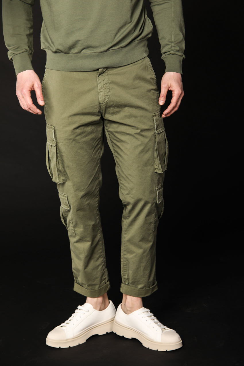 Bild 4 von Mason's Herren-Cargohose im Modell Bahamas, in Grün, Regular Fit