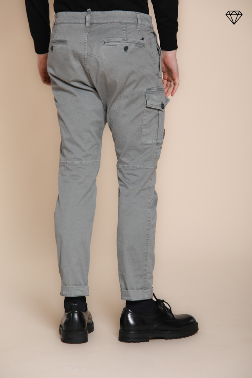 George Coolpocket pantalón cargo hombre de gabardina logo edition carrot fit ①