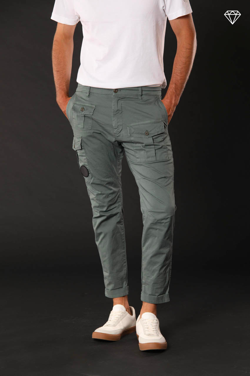 George Coolpocket pantalón cargo hombre en algodón pima ligero ltd carrot ltd carrot fit ①