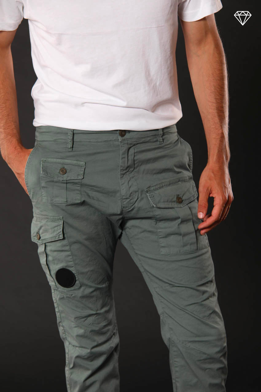 George Coolpocket pantalón cargo hombre en algodón pima ligero ltd carrot ltd carrot fit ①