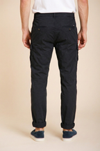 George Coolpocket pantalón cargo hombre en twill ligero stretch Logo Edition carrot fit ①