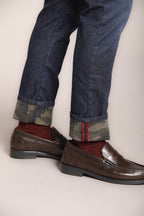 Foto 4 Harris pantalone 5 tasche uomo in denim stretch slim fit